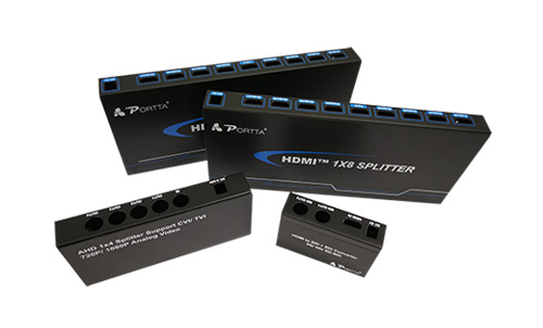 HDMI switcher distributor case